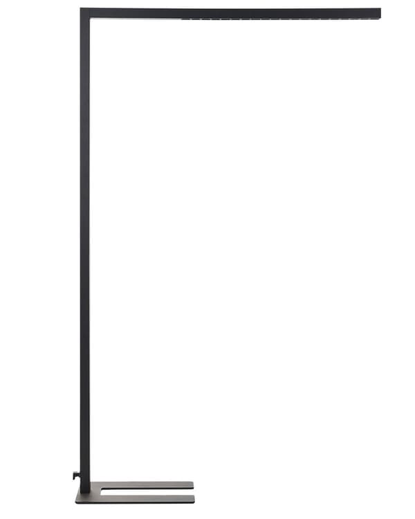 Gulvlampe LED-lampe Svart Aluminium 194 cm Bryter Dimming Moderne Belysning Hjemmekontor