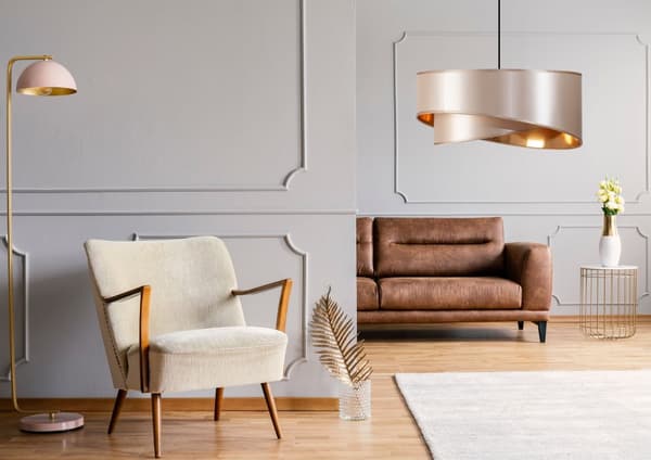 LOFTLAMPE 50CM APP970-1CP BEIGE