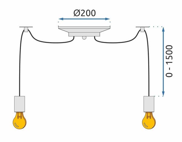 EDDERKOP LAMPE EDDERKOP 8