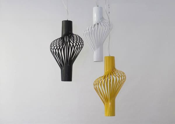 GEOMETRISK LOFTSLAMPE APP484-1CP SORT