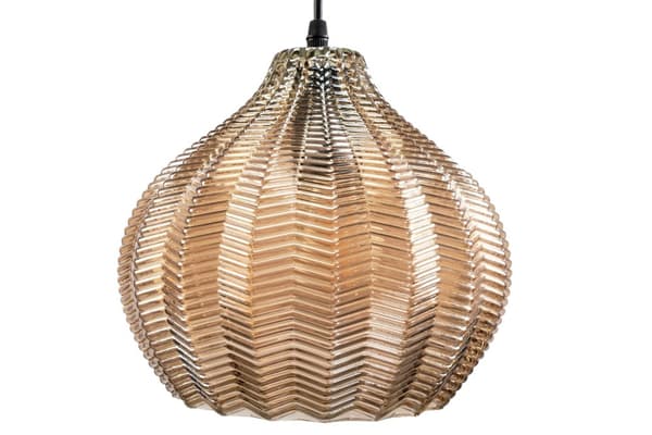 RETRO LOFTSLAMPE LAVET AF GLAS APP893-1CP