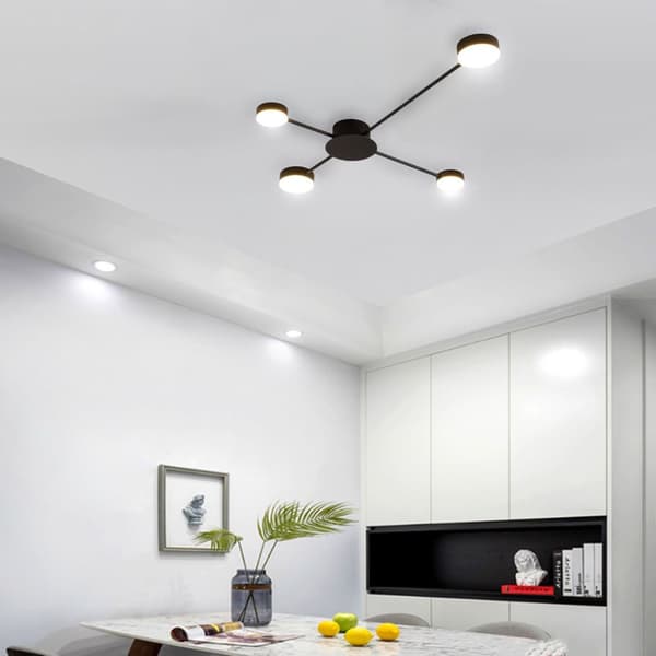 4-VARTINEN LED-KATTOVALAISIN APP519-4C MUSTA