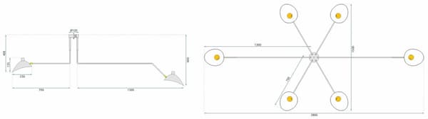 TAKLAMPA APP570-6C