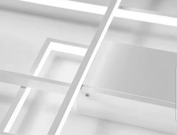 MODERNE LED LOFTSLAMPE + APP660 HVID FJERNBETJENING