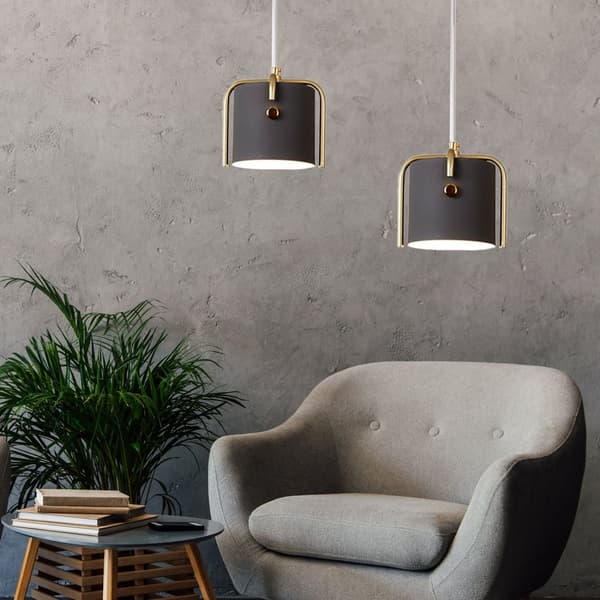 TAKLAMPA APP934-1CP ELEGANT SVART