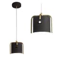 Miniatyrbild 1 av 6: TAKLAMPA APP934-1CP ELEGANT SVART