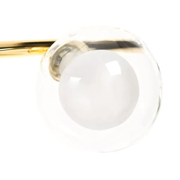 VEDHÆNG LAMPE GLAS KUGLER 4 APP675-4CP GULD