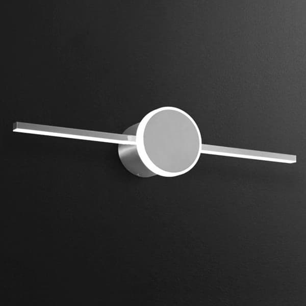 BADRUMSVÄGGLAMPA LED RUND KROM 40CM APP845-1W