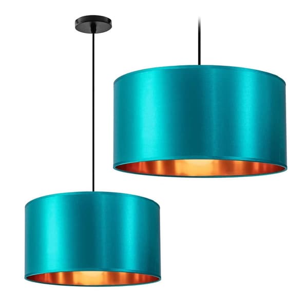 LOFTLAMPE 36CM APP953-1CP BLÅ