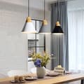 Miniatyrbillede 9 af 11: SCADI EN HVID LOFTSLAMPE