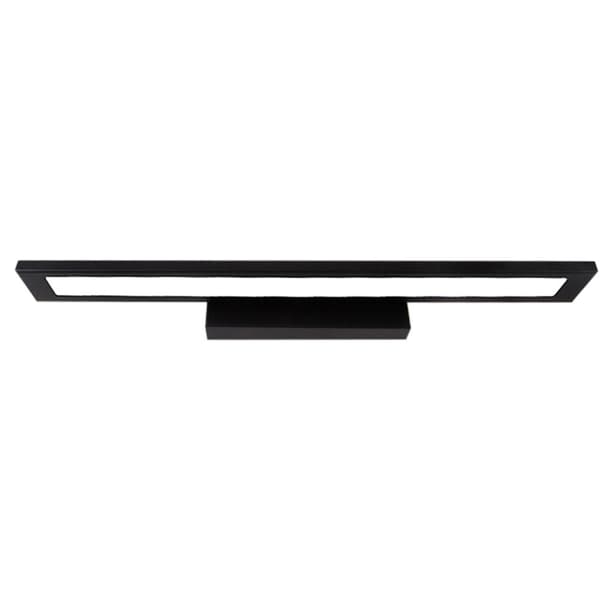 LED-KYLPYHUONEEN SEINÄVALAISIN 60CM APP840-1W TASAINEN MUSTA