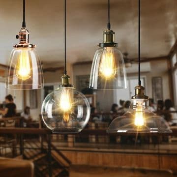 VERTO C LOFTSLAMPE I HÆNGENDE GLAS