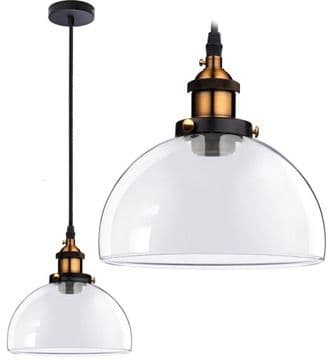 VERTO C LOFTSLAMPE I HÆNGENDE GLAS