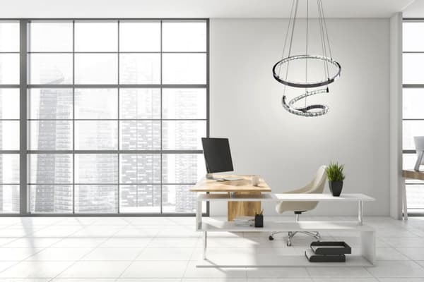 KRYSTAL VEDHÆNG LAMPE RING LED APP773-2CP