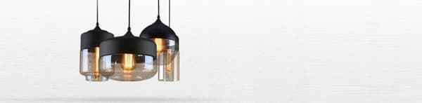 ZENIT D HÄNGTA LAMPA AV SVART GLAS