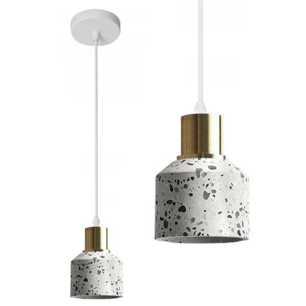 BETON PENDEL LOFTLAMPE LASTRI APP931-1CP HVID