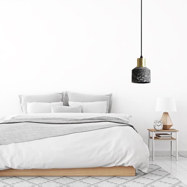 BETON HÆNGENDE LAMPE LASTRI APP930-1CP SORT