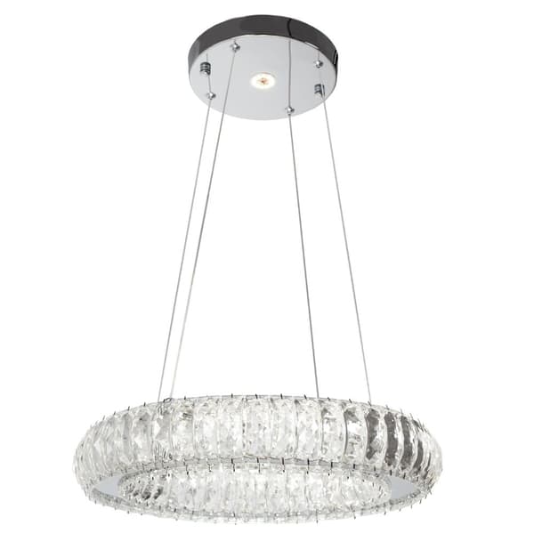 KRISTAL LED-KATTOVALAISIN APP1040-CP + KAUKOSÄÄDIN