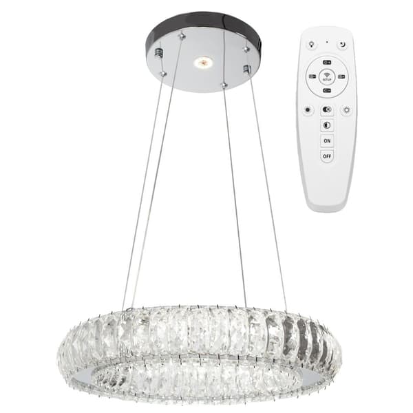 KRISTAL LED-KATTOVALAISIN APP1040-CP + KAUKOSÄÄDIN