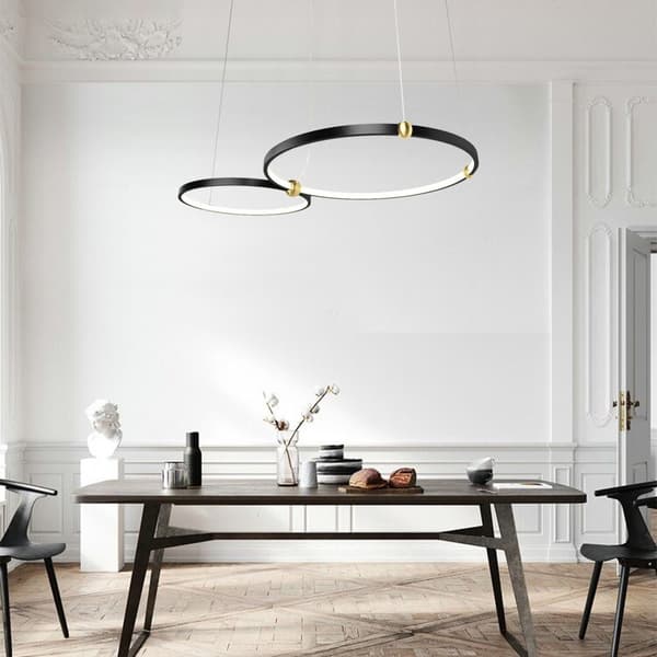 RING LED LAMPA + FJÄRRKONTROLL APP763-30-50 SVART