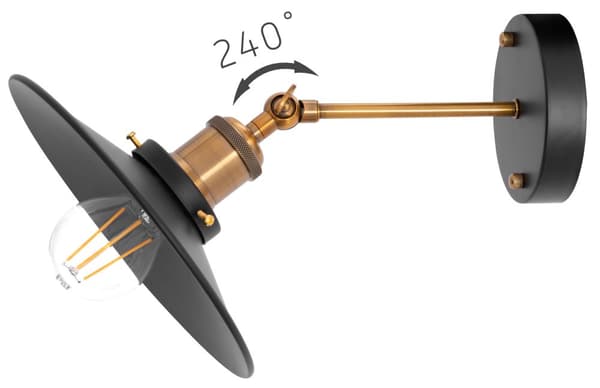 LAMPA PORTO VÄGGLAMPA APP197-1W VIT