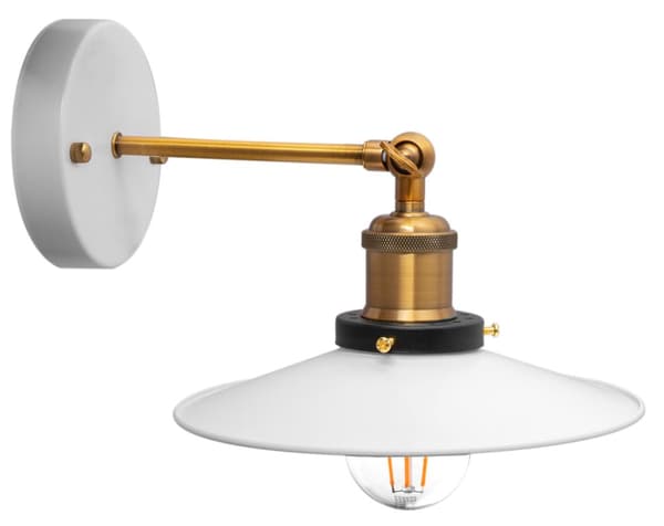 LAMPA PORTO VÄGGLAMPA APP197-1W VIT
