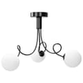 Miniatyrbild 1 av 8: TAKLAMPA APP1154-3CP SVART