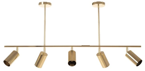 LOFTLAMPE MODERNE METAL LOFT APP612-5C GULD