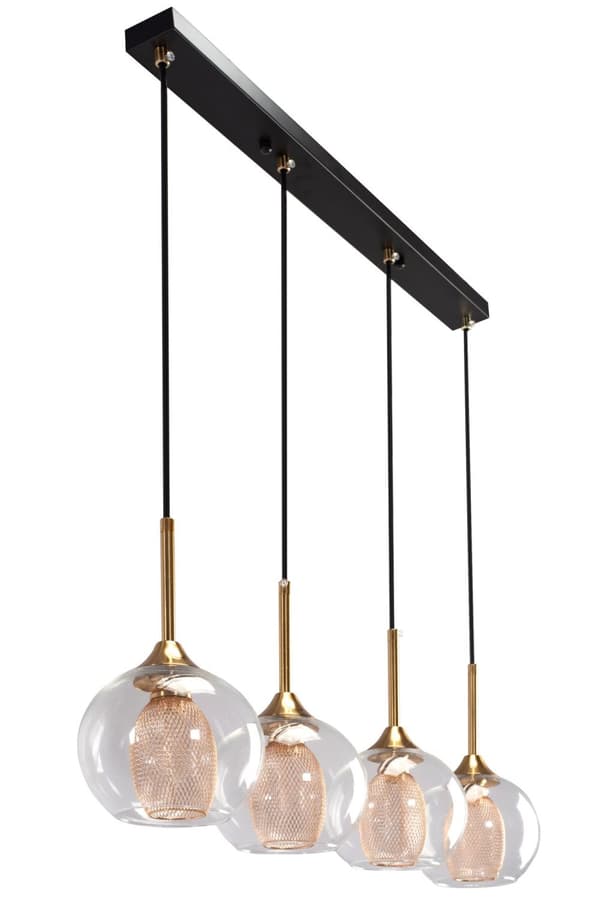 MODERNE GLASLOFTSLAMPE APP899-4CP