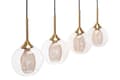 Miniatyrbillede 5 af 6: MODERNE GLASLOFTSLAMPE APP899-4CP