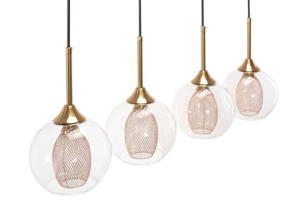MODERNE GLASLOFTSLAMPE APP899-4CP