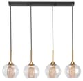Miniatyrbillede 1 af 6: MODERNE GLASLOFTSLAMPE APP899-4CP