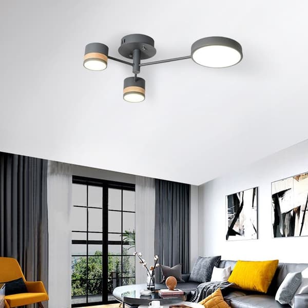 TAKLAMPA GRÅ APP530-3C
