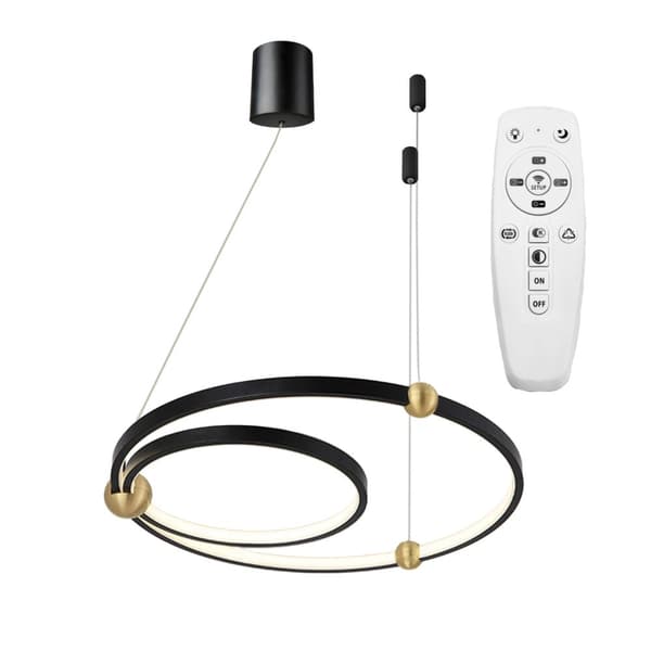 RING LED LAMPE + FJERNBETJENING APP692-30-50 SORT