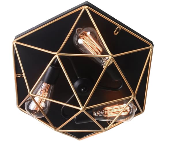 PLAAPHONE LOFTSLAMPE APP1094-3C GULD