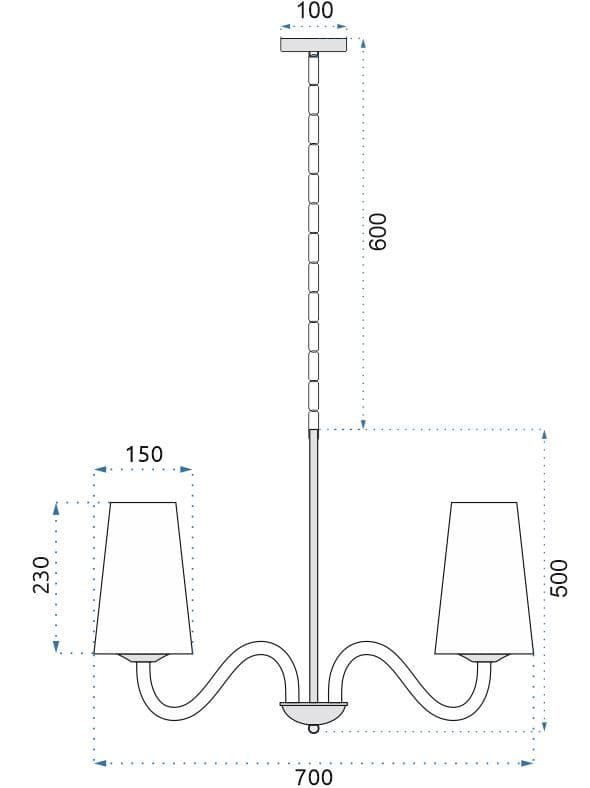 LOFTLAMPE VINTAGE APP753-6