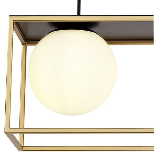 LOFTSLAMPE SORT GULD APP1164-3CP