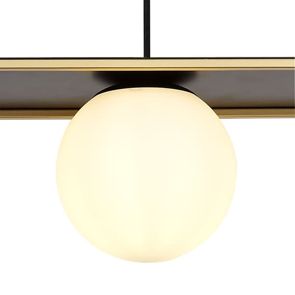 LOFTSLAMPE SORT GULD APP1164-3CP
