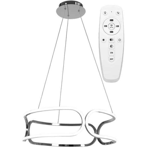 LOFTSLAMPE MED FJERNBETJENING PLAFON LED APP792-CP