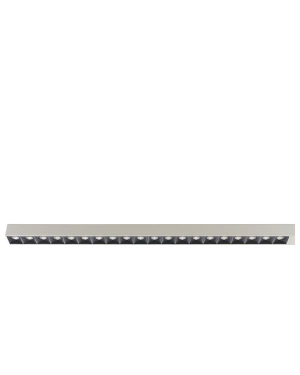 Gulvlampe Sølv Metal Aluminium LED Standerlampe til Kontor med Lysregulering Læselampe Gulv til Arbejdspladsen Dagslyssensor Design