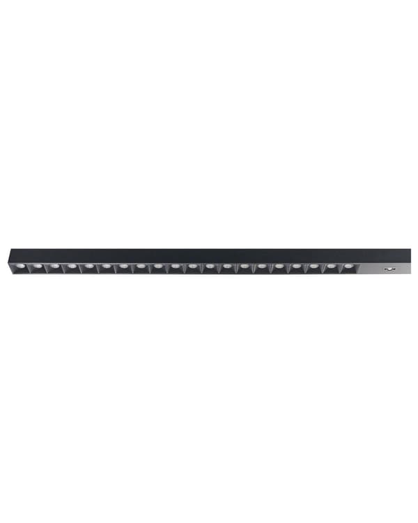 Gulvlampe Sort Metal Aluminium LED Standerlampe til Kontor med Lysregulering Læselampe Gulv til Arbejdspladsen Dagslyssensor Design