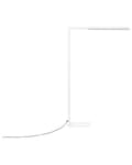 Miniatyrbillede 5 af 11: Gulvlampe Hvid Metal Aluminium LED Standerlampe til Kontor med Lysregulering Læselampe Gulv til Arbejdspladsen Dagslyssensor Design