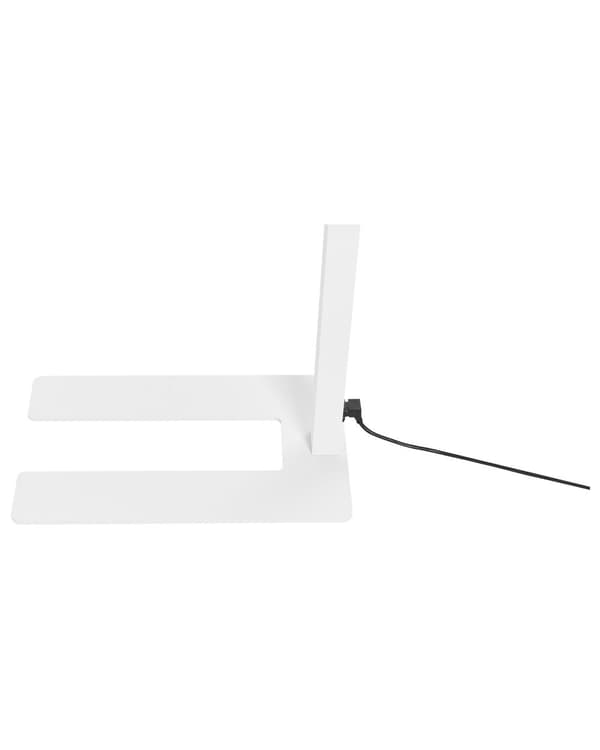 Gulvlampe Hvid Metal Aluminium LED Standerlampe til Kontor med Lysregulering Læselampe Gulv til Arbejdspladsen Dagslyssensor Design