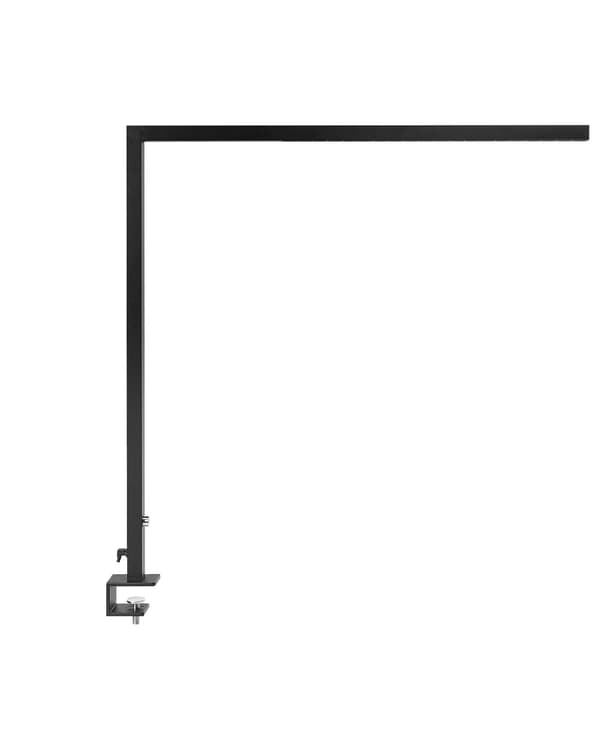 Skrivbordslampa LED Svart Metall 120 cm Aluminium med Klämma Dimmerljus Kontor Modern Minimalistisk Design