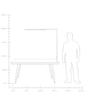 Miniatyrbild 11 av 11: Skrivbordslampa LED Vit Metall 120 cm Aluminium med Klämma Dimmerljus Kontor Modern Minimalistisk Design