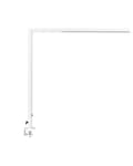 Miniatyrbild 1 av 11: Skrivbordslampa LED Vit Metall 120 cm Aluminium med Klämma Dimmerljus Kontor Modern Minimalistisk Design