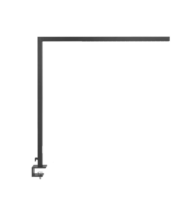 Skrivbords LED-lampa Svart Metall 120 cm Aluminium med Klämma Dimmer Rörelsesensor Dagsljussystem Kontor Modern Minimalistisk Design