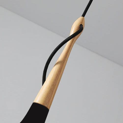 TAKLAMPA APP936-1CP SVART