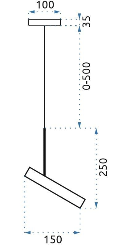 LOFTLOFTLAMPE APP609-1C SORT