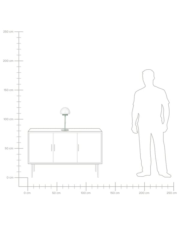 Bordlampe Grøn Metal Base Glas Skærm Træk Kontakt Minimalistisk Stil Hjemmekontor Lys